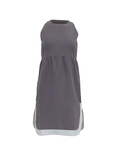 Pre-owned Missoni Sleeveless Mini Dress In Gray