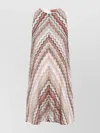 Missoni Sleeveless Dress In Purple