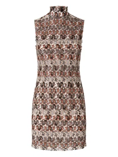 Missoni Sleeveless Short Dress In Multi