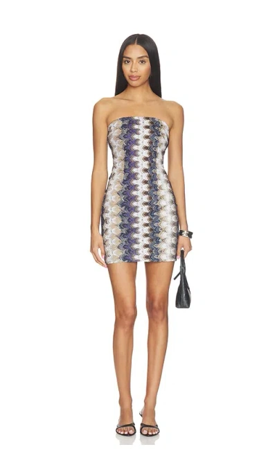 Missoni Sleeveless Short Dress In Multi