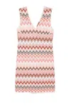 Missoni Women's Sleeveless Short Dress In Multi