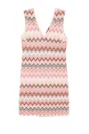 Missoni Women's Sleeveless Short Dress In Multi
