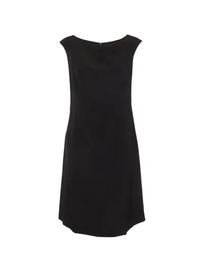 Pre-owned Missoni Sleeveless Silk Dress In Black