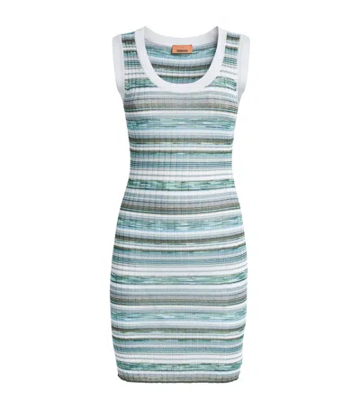 Missoni Sleeveless Stripe Mini Dress