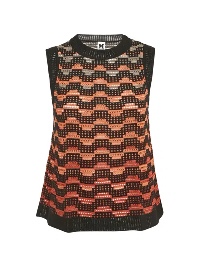 Pre-owned Missoni Sleeveless Top In Orange