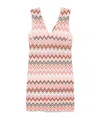 Missoni Women's Sleeveless Short Dress In Multi