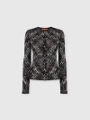 Missoni Artisanal Knit Cardigan Unique Construction In Multi