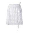 Missoni Slit Skirt In Silver