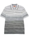 MISSONI SLUB COTTON POLO SHIRT