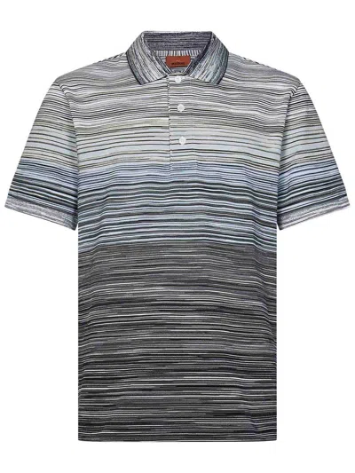 MISSONI SLUB PIQUE POLO SHIRT