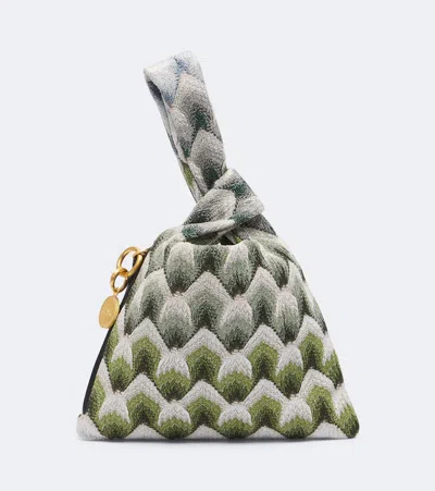 Missoni Small Jacquard Top-handle Bag In Multicoloured