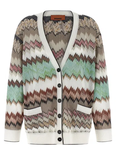 Missoni Snake Lamé Viscose Cardigan
