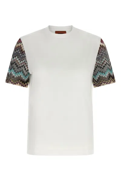 MISSONI SNAKE SLEEVE T-SHIRT
