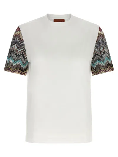 MISSONI SNAKE SLEEVE T-SHIRT