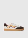 Missoni Sneakers With Raised Zig Zag In Multi