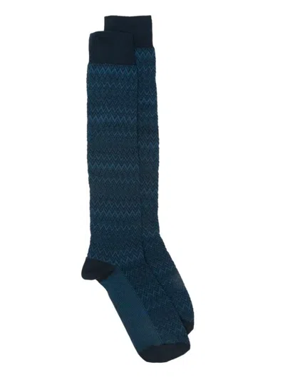 Missoni Socks In Blue
