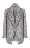 Missoni Space Dyed Jacket In Grey