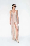 Missoni Spaghetti Strap Maxi Dress In Black