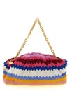 Missoni Zigzag Shoulder Bag Chevron Pattern Chain Strap