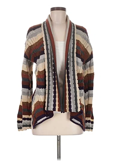 Pre-owned Missoni Sport Cardigan Sweater In Brown