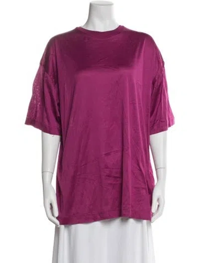Pre-owned Missoni Sport Crew Neck Short Sleeve T-shirt In Pink