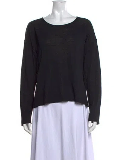 Pre-owned Missoni Sport Crew Neck Sweater In Black