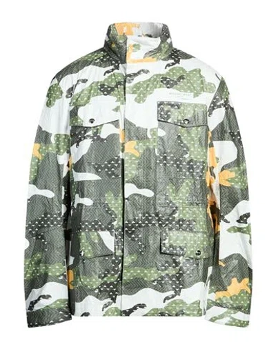 Missoni Sport Man Jacket White Size L Polyethylene