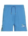 Missoni Sport Man Shorts & Bermuda Shorts Pastel Blue Size L Cotton