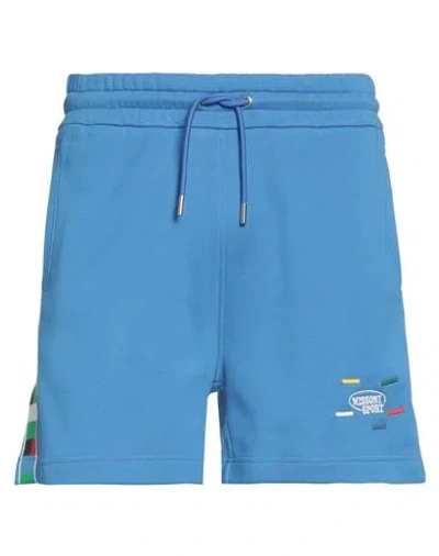 Missoni Sport Man Shorts & Bermuda Shorts Pastel Blue Size L Cotton