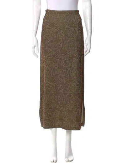 Pre-owned Missoni Sport Midi Length Skirt In Multi