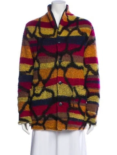 Pre-owned Missoni Sport Printed Coat In Multi