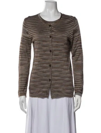 Pre-owned Missoni Sport Striped Set In Grey