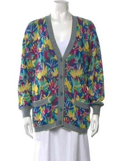 Pre-owned Missoni Sport Vintage 1980's Sweater In Multi