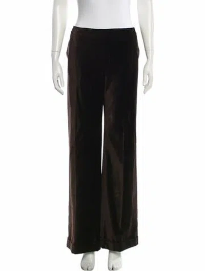 Pre-owned Missoni Sport Wide Leg Pants In Brown