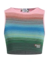 Missoni Sport Woman Top Pink Size M Cotton, Viscose
