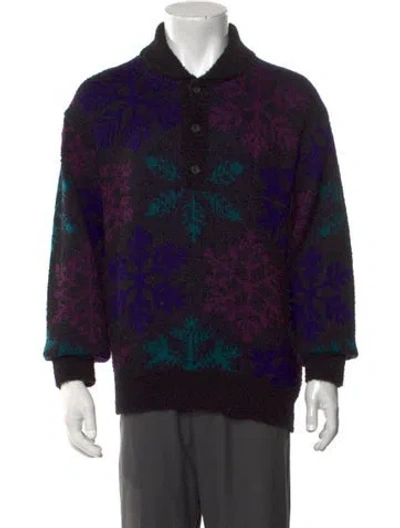 Pre-owned Missoni Sport Wool Patterned Pullover In Multicolor