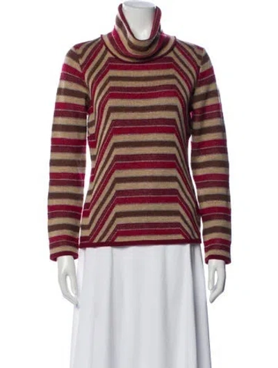 Pre-owned Missoni Sport Wool Striped Sweater In Multi