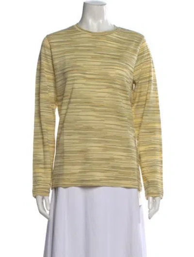 Pre-owned Missoni Sport Wool Striped T-shirt In Multi
