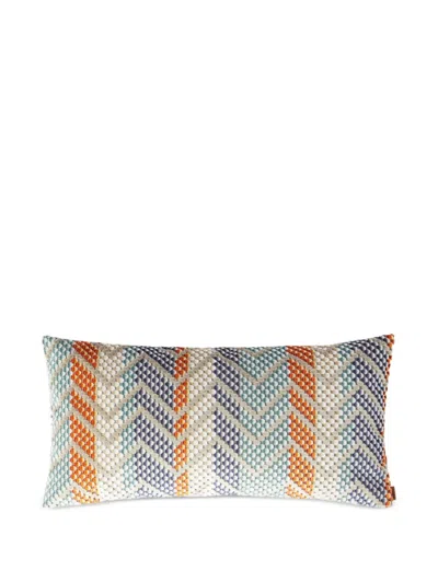 Missoni Squame Cushion (30cm X 60cm) In Green