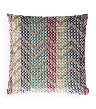 Missoni Squame Cushion (40cm X 40cm) In Gray