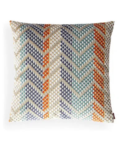 Missoni Squame Cushion (40cm X 40cm) In Multi