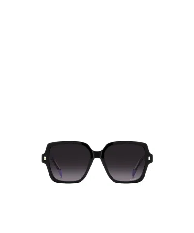 Missoni Square Frame Sunglasses In Black