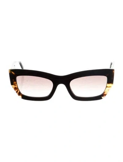 Pre-owned Missoni Square Gradient Sunglasses In Brown