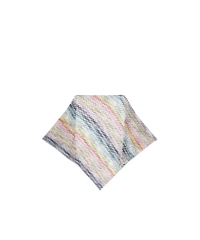 Missoni Square Scarf In Gray