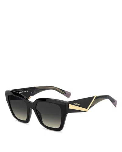 Missoni Square Sunglasses, 53mm In Black