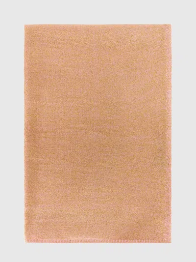 Missoni Stole In Viscose Lamé Blend In Brown