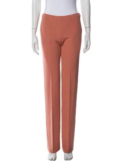 Pre-owned Missoni Straight Leg Pants In Pink