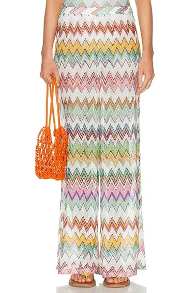 Missoni Straight Leg Trouser In Multi