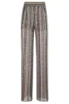 Missoni Straight-leg Trousers With Multicolor Sequin Embellishment In Multi
