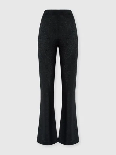Missoni Glitter Trousers In Black
